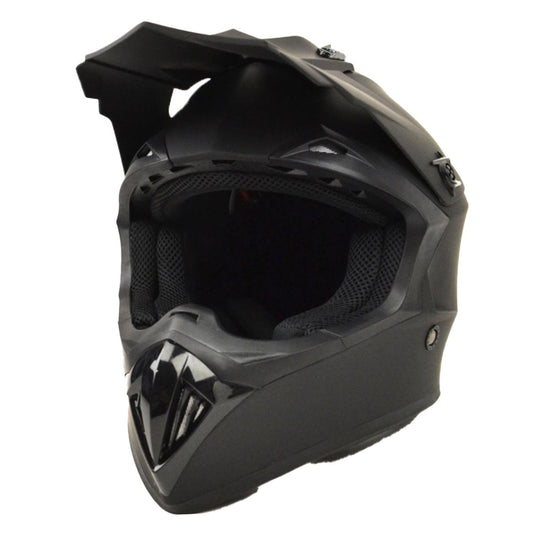Casco Moto Vito Offroad Tiboli Negro Mate - URA Moto
