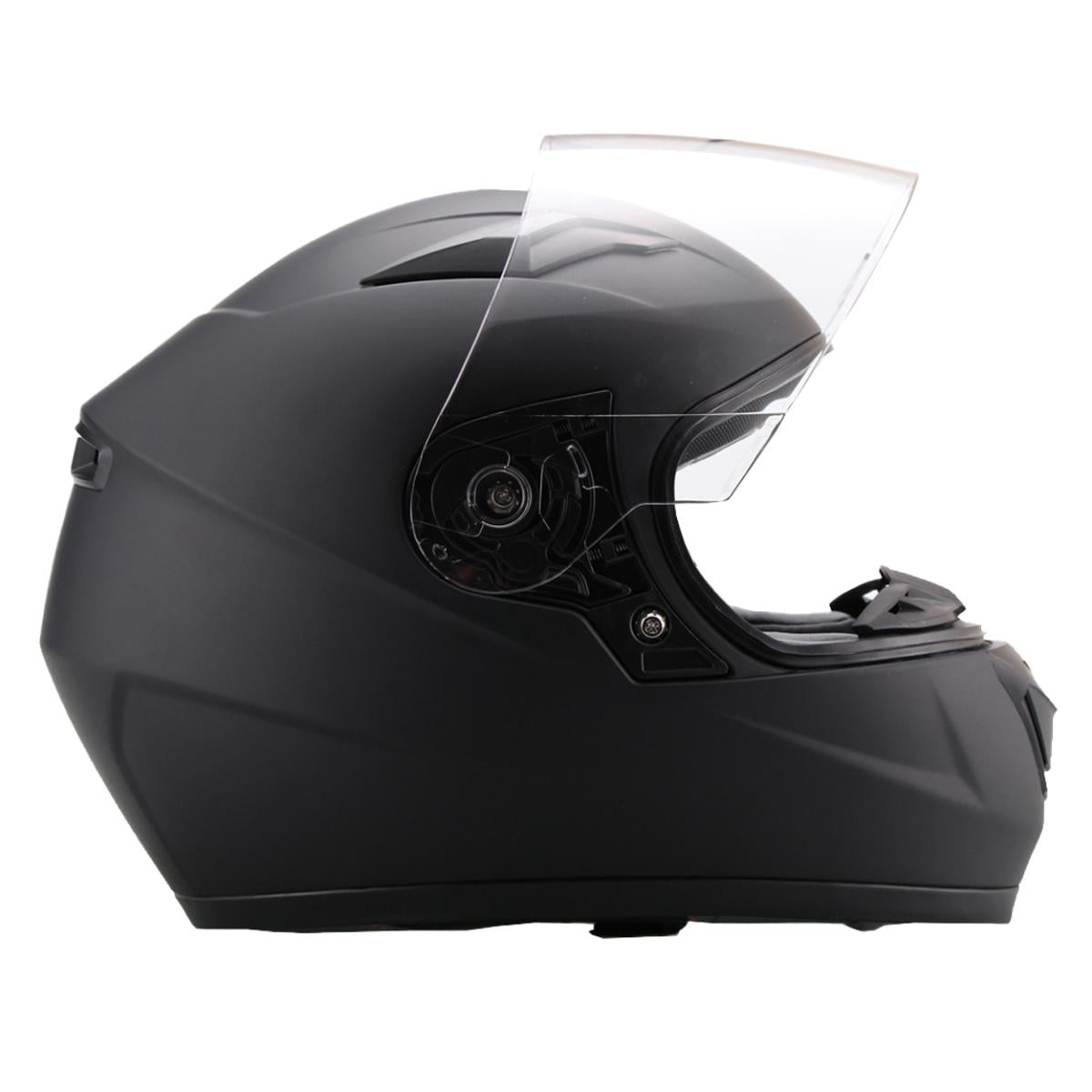 Casco Moto Integral Vito Negro Mate Infantil - URA Moto