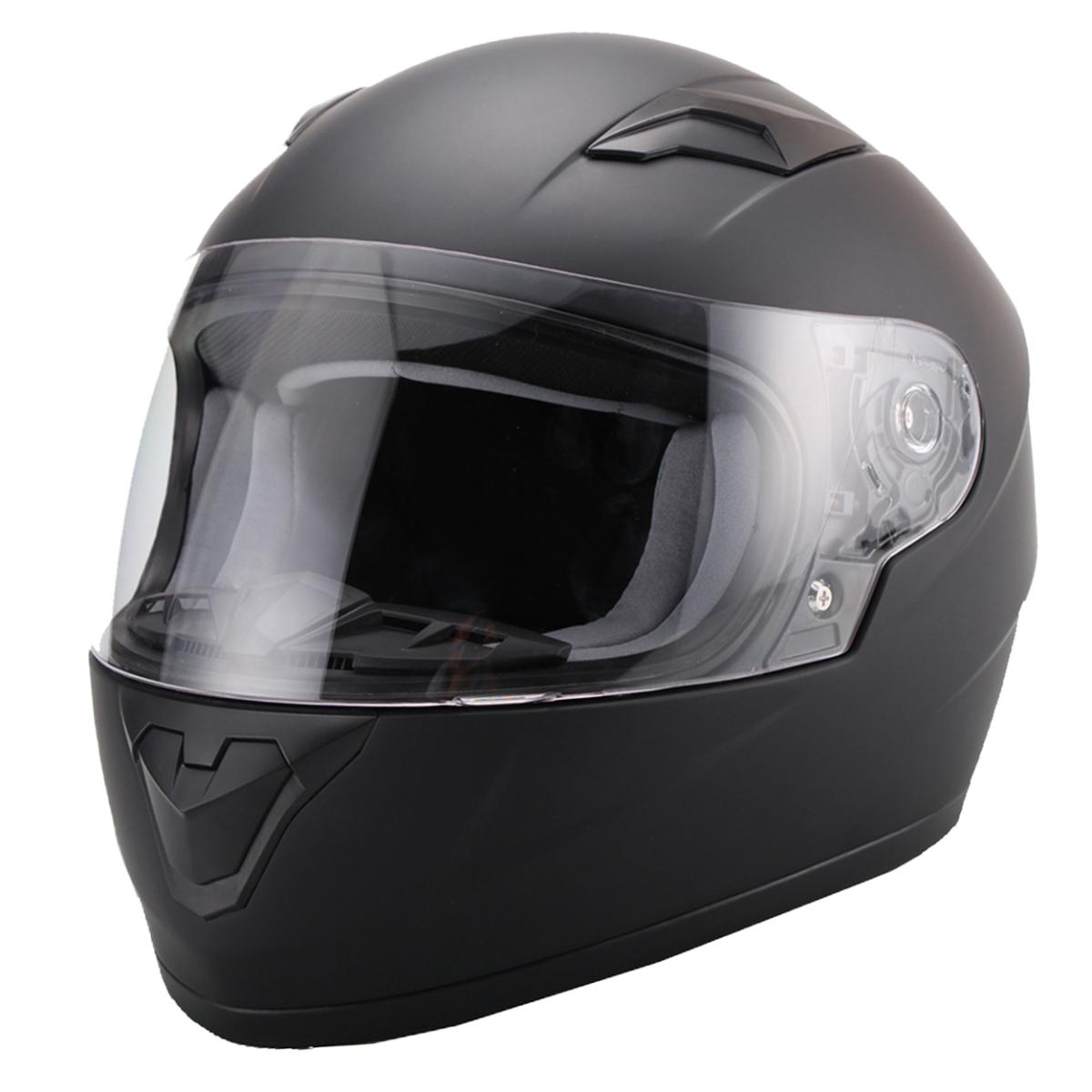 Casco Moto Integral Vito Negro Mate Infantil - URA Moto