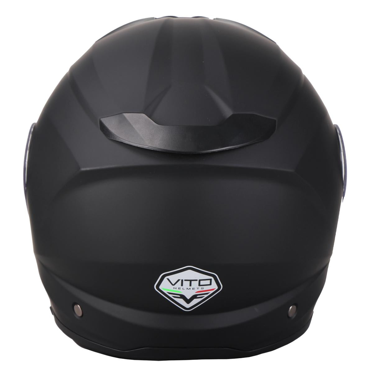 Casco Moto Modular Vito Furio Negro Mate - URA Moto