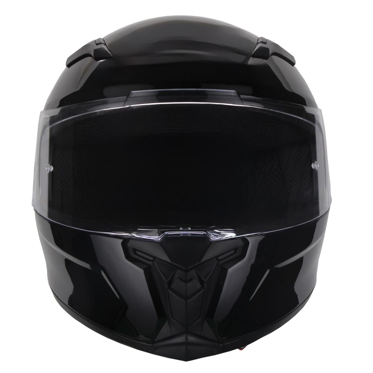Casco Moto Integral Vito Duomo Negro Brillante - URA Moto
