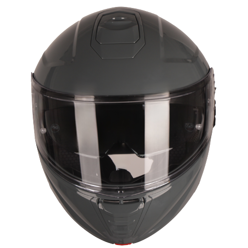 Casco Moto Modular Vito Furio Gris Brillante - URA Moto