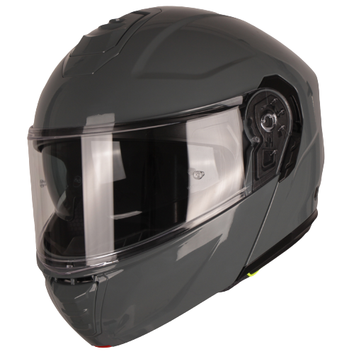 Casco Moto Modular Vito Furio Gris Brillante - URA Moto
