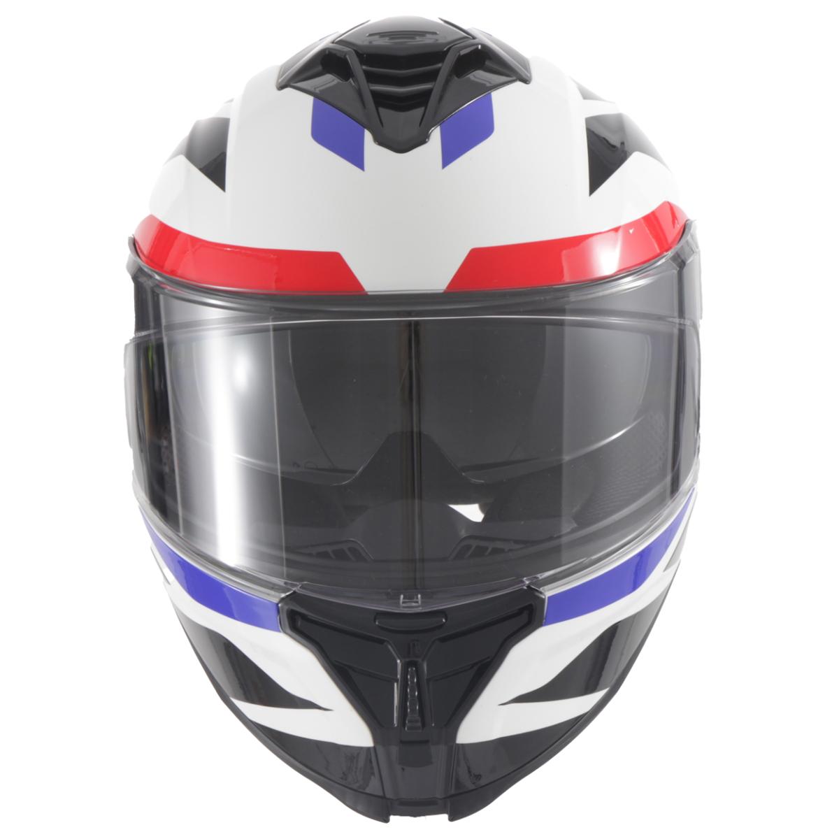 Casco Moto Integral Vito Presto Visera Solar Tricolor - URA Moto