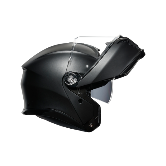 Casco Moto Modular AGV E2206 SOLID MPLK MATT BLACK - URA Moto