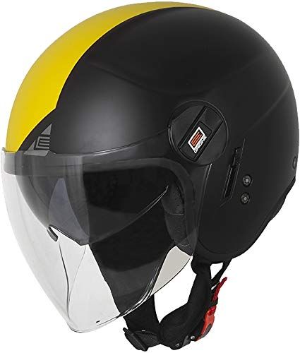 Casco Moto Jet Origine ALPHA NEXT MATT FLUO YELLOW - URA Moto
