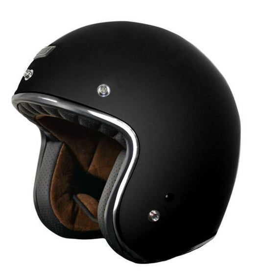 Casco Moto Jet Origine Primo Negro Mate (ECE22.06)