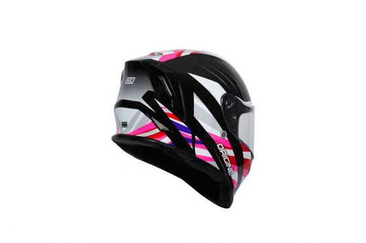 Casco Infantil Origine Dinamo Kids Foolish Rosa/Negro Brillante ECE 22.06 - Integral Niños