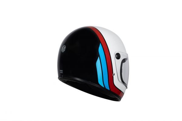 Casco Origine Omega Summit Rojo/Blanco Gloss ECE 22.06 - Integral Cafe Racer