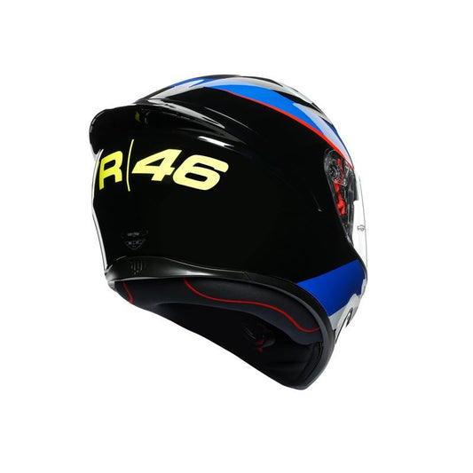 Casco Moto AGV K1 VR46 SKY RACING TEAM BLACK/RED - URA Moto