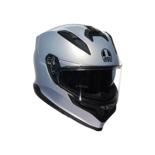 Casco Integral AGV K7 E2206 MPLK Mono Matt Prisma Silver - Homologado ECE 22.06 - URA Moto