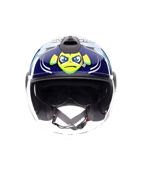 Casco Jet AGV Eteres E2206 Rossi Misano 2015 - Homologado ECE 22.06 - URA Moto