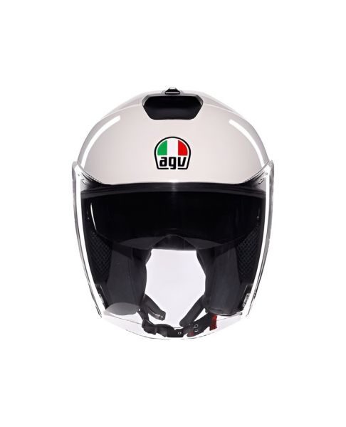Casco Moto Jet AGV Irides E2206 Mono Materia White