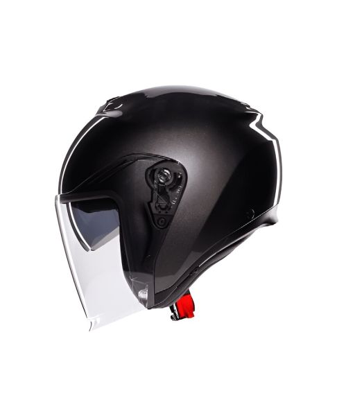 Casco Jet AGV Irides E2206 Mono Matt Pregiato Bronze - Homologado ECE 22.06 - URA Moto
