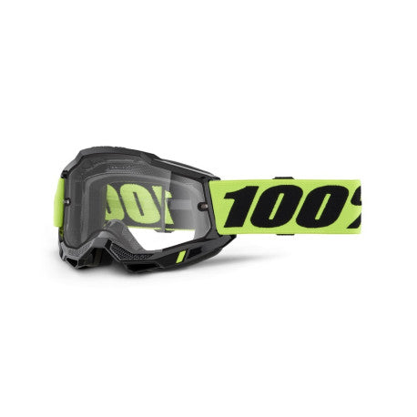 Gafas 100% Accuri 2 Enduro M2 Amarillo/Transparente - Protección Enduro MX - URA Moto