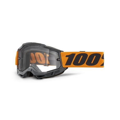 Gafas 100% Accuri 2 Enduro M2 Naranja/Transparente - Protección Enduro MX - URA Moto