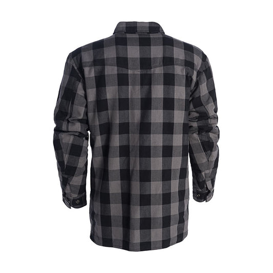 Camisa Kevlar West Coast Choppers Dominator Gris-Negro - URA Moto