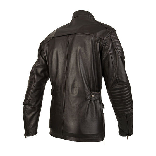 Chaqueta Moto Piel BY CITY Legend III Marrón - URA Moto