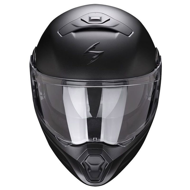 Casco Moto Scorpion EXO-930 SOLID Negro Perla Mate - URA Moto