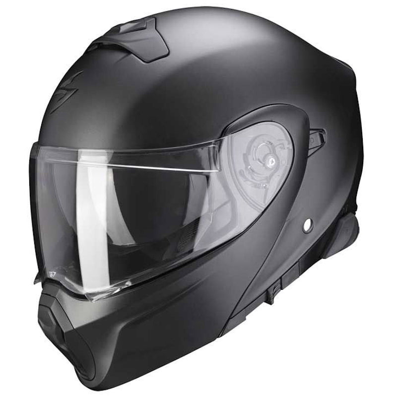 Casco Moto Scorpion EXO-930 SOLID Negro Perla Mate - URA Moto