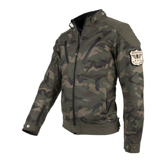 Chaqueta Moto Cordura BY CITY Spring Camuflage - URA Moto