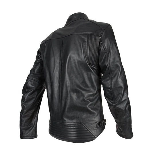 Chaqueta Moto Piel BY CITY Brooklyn Negra - URA Moto