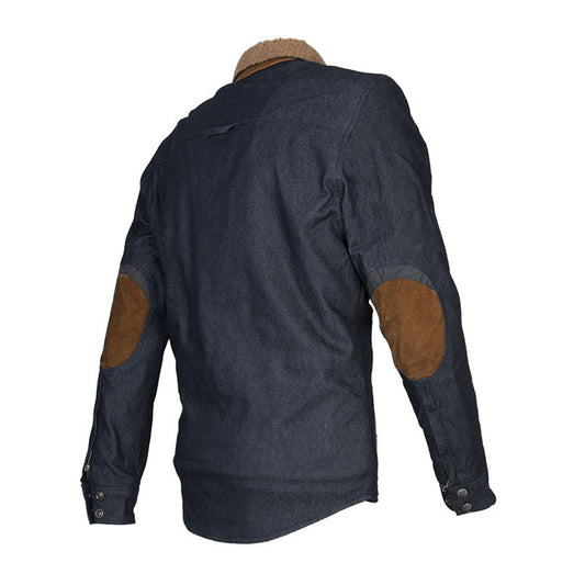 Chaqueta Moto Cordura BY CITY Western Azul Tejano - URA Moto