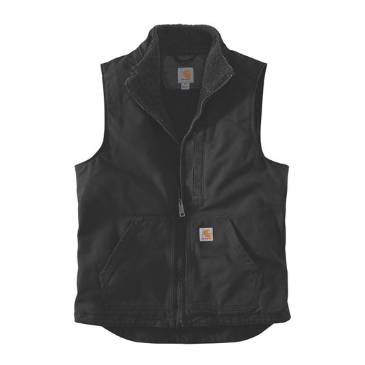 Chaleco  Carhartt con Forro Sherpa Negro - URA Moto