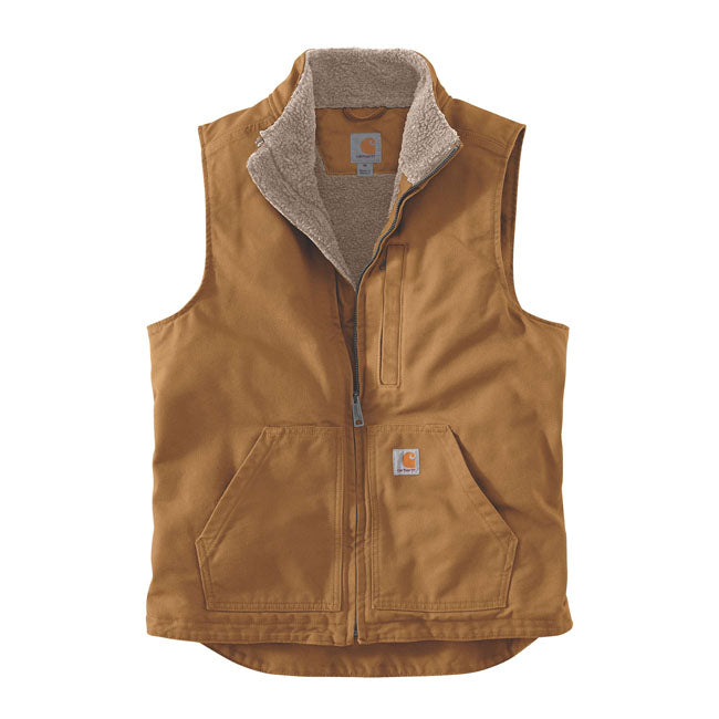 Chaleco  Carhartt con Forro Sherpa Marrón - URA Moto