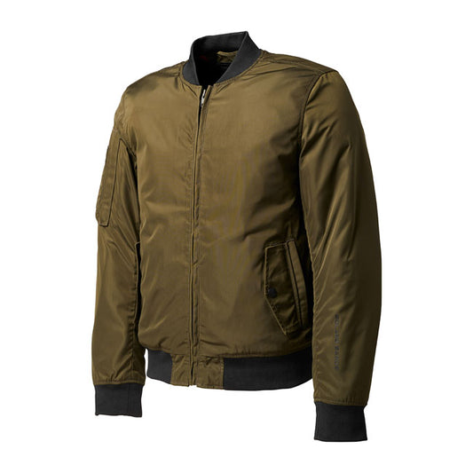 Chaqueta Bomber Moto Palomar Verde - URA Moto