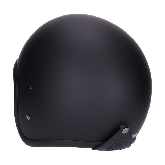 Casco moto Jet Roeg Sundown Negro Mate - URA Moto