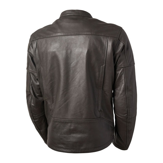 Chaqueta Piel Moto Roland Sands Design Linden 74 Marrón - URA Moto