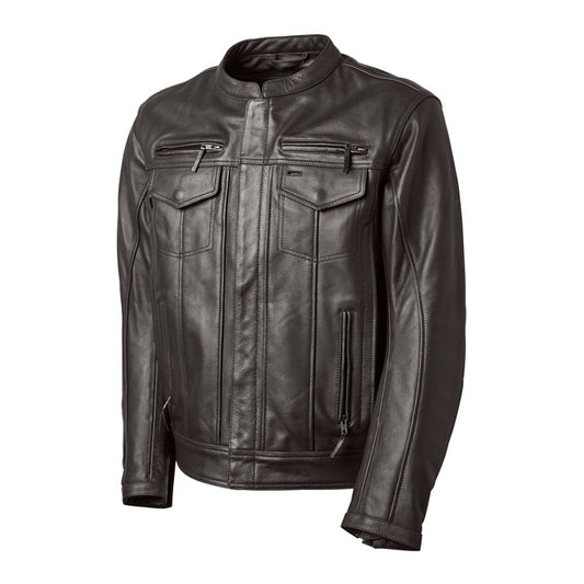Chaqueta Piel Moto Roland Sands Design Aramount 74 Marrón - URA Moto