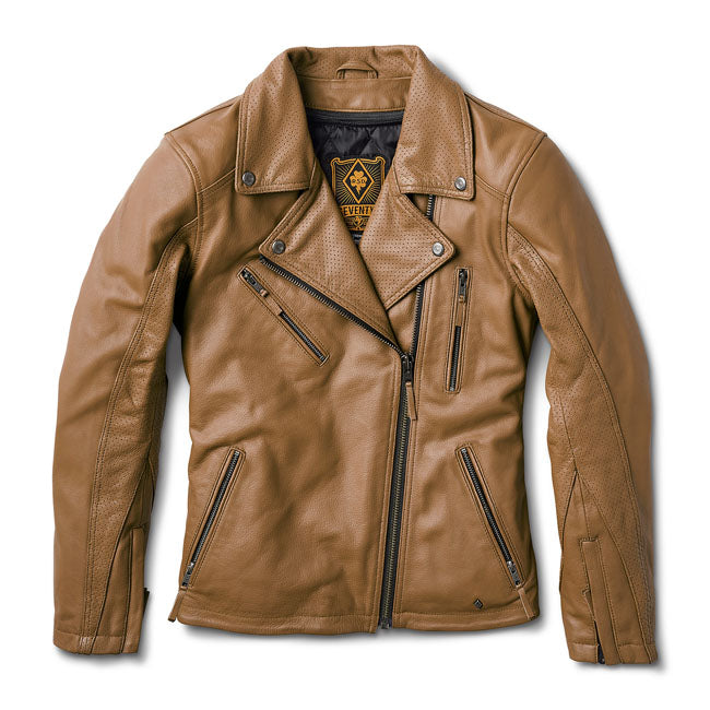 Chaqueta Piel Moto Mujer Roland Sands Design Atherton 74 Kalhua - URA Moto