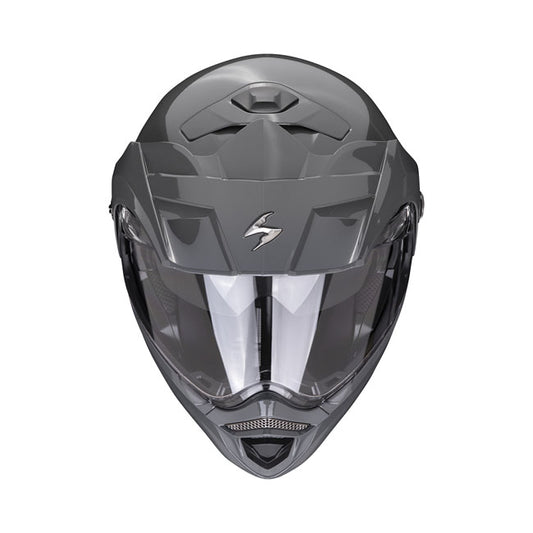 Casco Moto Scorpion ADX-2 SOLID Gris Cemento - URA Moto