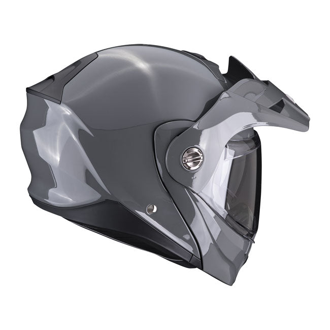 Casco Moto Scorpion ADX-2 SOLID Gris Cemento - URA Moto