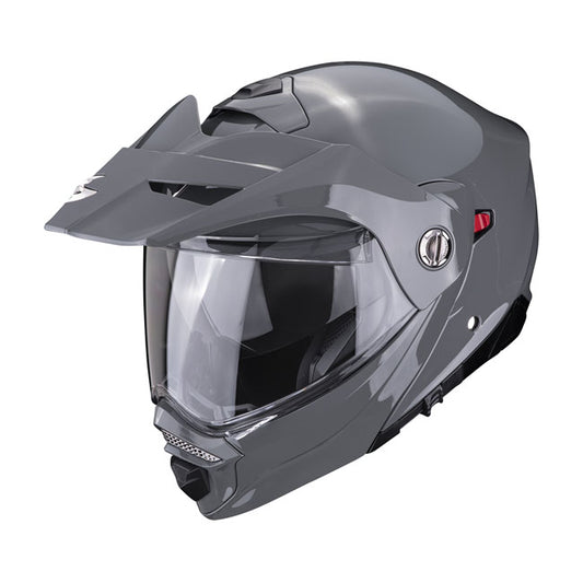 Casco Moto Scorpion ADX-2 SOLID Gris Cemento - URA Moto
