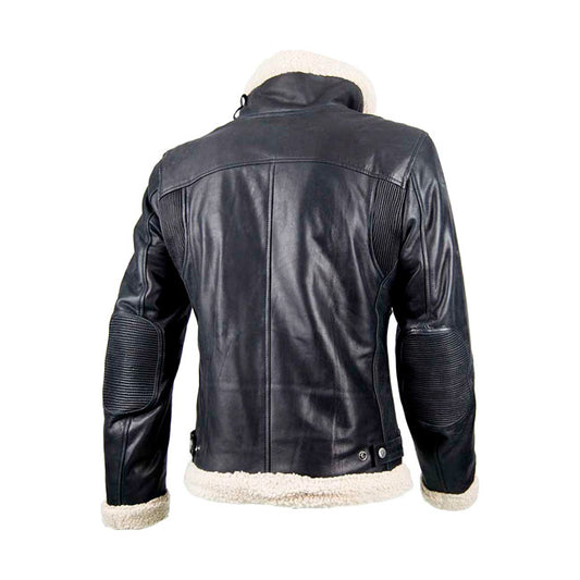Chaqueta Moto Piel BY CITY Eagle Negra - URA Moto