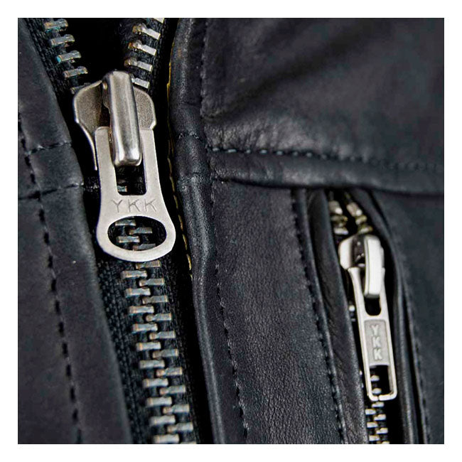 Chaqueta Moto Piel BY CITY Eagle Negra - URA Moto