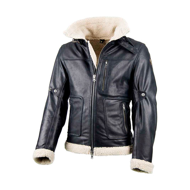 Chaqueta Moto Piel BY CITY Eagle Negra - URA Moto