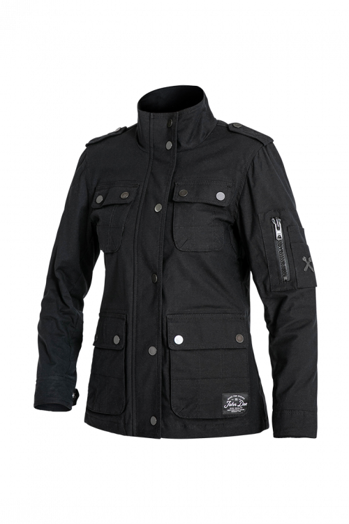 Chaqueta John Doe Explorer Mujer Negra - URA Moto
