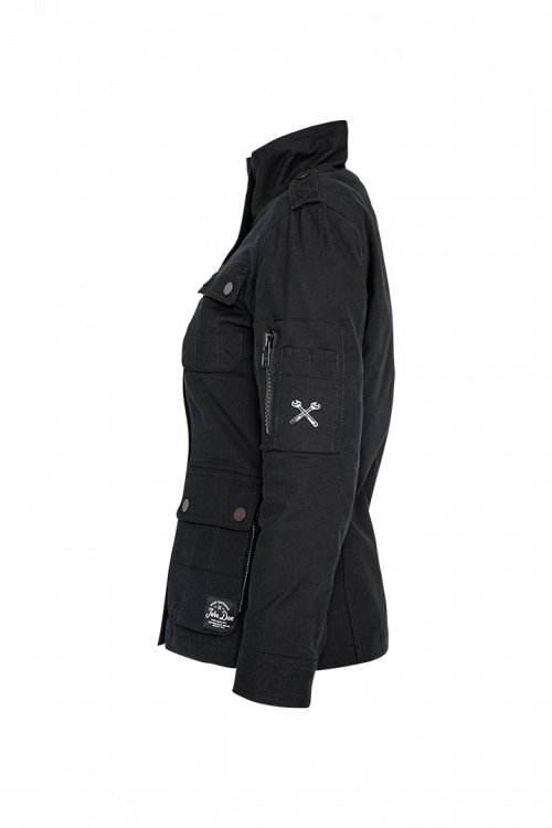 Chaqueta John Doe Explorer Mujer Negra - URA Moto