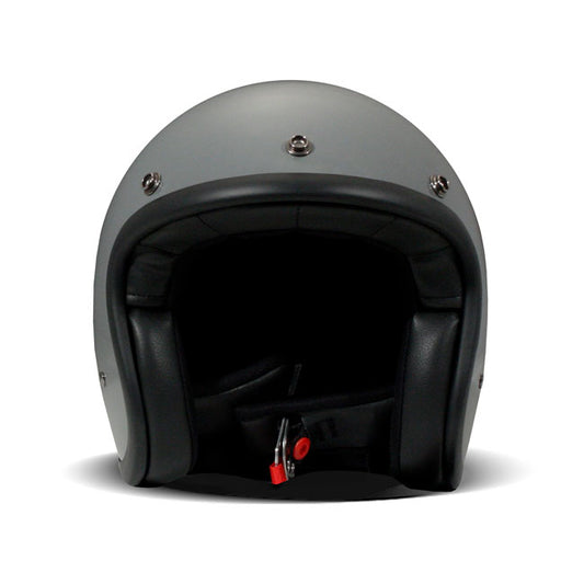 Casco Moto Jet DMD Vintage Gris Crayon - URA Moto