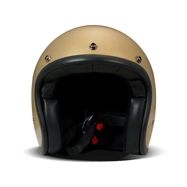 Casco Moto Jet DMD Vintage Oro - URA Moto