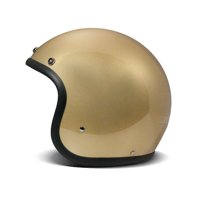 Casco Moto Jet DMD Vintage Oro - URA Moto