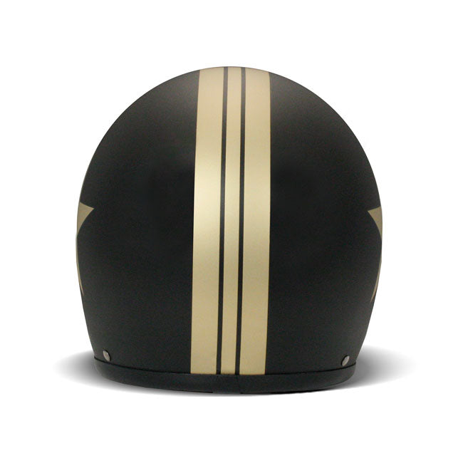 Casco Moto Jet DMD Estrella Dorada - URA Moto