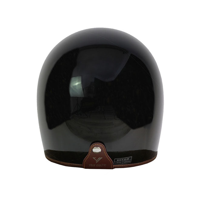 Casco Moto Integral BY City The Rock Negro Brillante - URA Moto