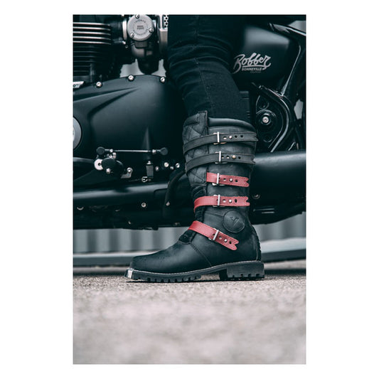 Botas Moto Touring BY City Muddy Negra - URA Moto