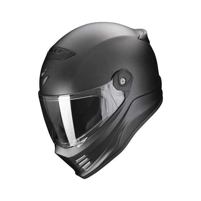Casco Moto Scorpion COVERT-FX Pearl Negro Mate - URA Moto