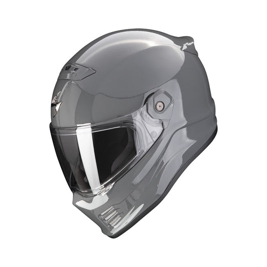 Casco Moto Scorpion COVERT-FX Gris Cemento - URA Moto